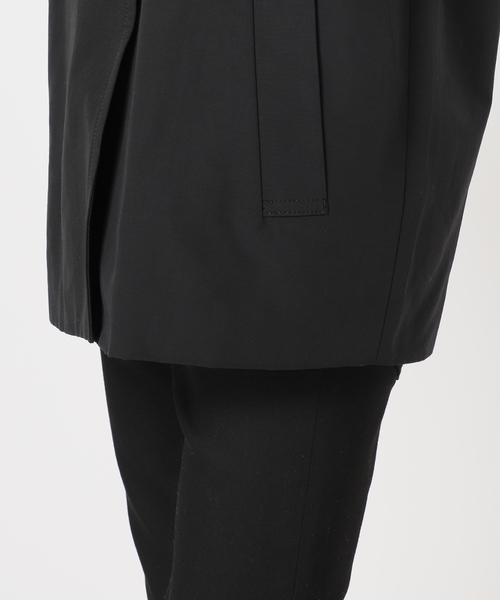 JOURNAL STANDARD（ジャーナルスタンダード）の「《追加3》グログランフードコート（その他アウター・レディース・ライトグレー/ブラック・38/36）」の8枚目の写真