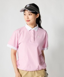 【FILA GOLF:フィラゴルフ】レディース半袖ポロシャツ 吸汗速乾 ゴルフ