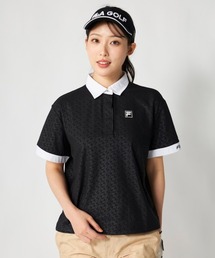 【FILA GOLF:フィラゴルフ】レディース半袖ポロシャツ　吸汗速乾　ゴルフ
