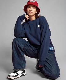 STARTER（スターター）の「STARTER スターター ワンポイント 刺繍ロゴ スウェット トレーナー 裏毛（スウェット）」