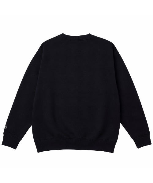 STARTER(スターター)の「STARTER スターター ワンポイント 刺繍ロゴ スウェット トレーナー 裏毛(スウェット・メンズ・ネイビー/ブラック/アッシュグレー・LL/L/M)」の8枚目の写真