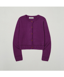 FRIVER07（フリバー07）の「Mohair wool blend cardigan [FRSP05CD01]_Purple（カーディガン/ボレロ）」