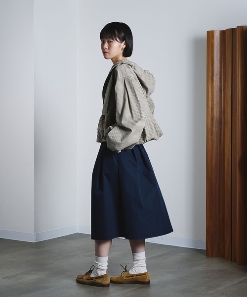 ROSE BUD（ローズバッド）の「CHECK PUFF BLOUSON（ブルゾン・レディース・ベージュ/ブラック・ONE SIZE）」の18枚目の写真