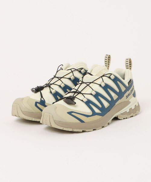 SALOMON(サロモン)の「【SALOMON】XA PRO 3D V9 GTX(スニーカー・メンズ・ホワイト×ブルー・25.5cm/26.0cm/26.5cm/27.0cm/27.5cm/28.0cm)」の1枚目の写真
