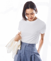 [遮熱効果素材]クリーンシルエットTシャツ