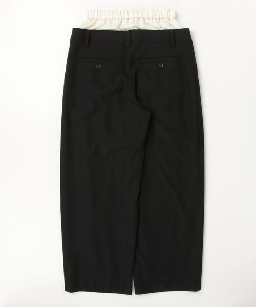 CLANE（クラネ）の「W WAIST WIDE SLACKS 10110-7093（スラックス・レディース・ピンク/ベージュ/ブラック・1/0）」の4枚目の写真