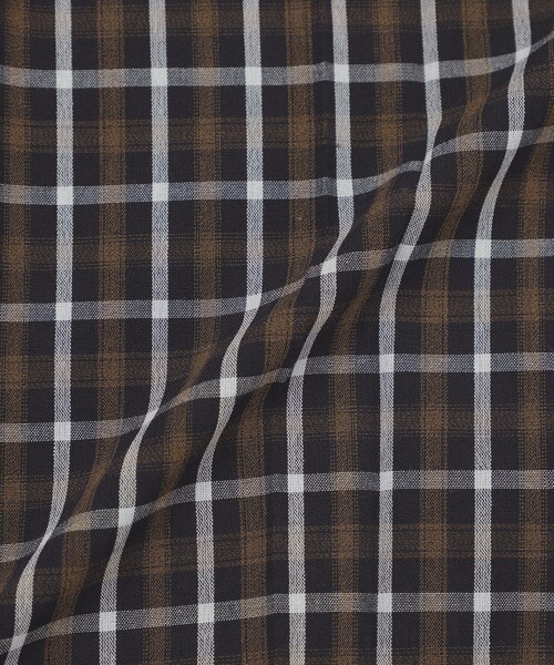 MACKINTOSH PHILOSOPHY(マッキントッシュ フィロソフィー)の「GREY LABEL ボイルチェックタックスカート(スカート・レディース・ベージュ/ブラウン系その他5・1/2)」の6枚目の写真