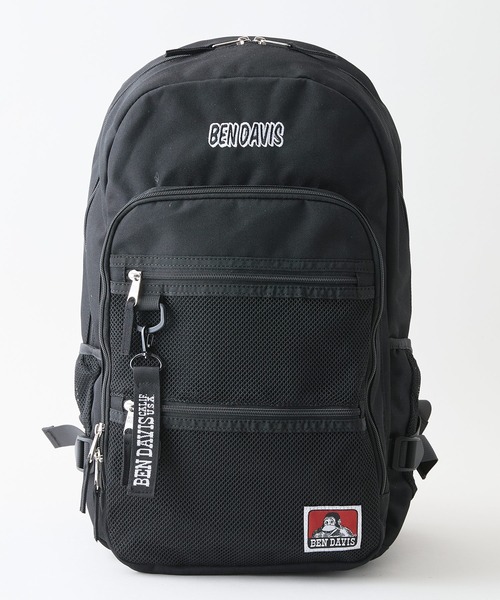BEN DAVIS(ベンデイビス)の「【BEN DAVIS/ベンデイビス】【15インチPC・A4収納◎】防水リュック 30L大容量 シンプル1ルーム構造 7ポケット 通学・通勤・旅(バックパック/リュック・メンズ・レッド/ブルー/ブラック・FREE)」の12枚目の写真