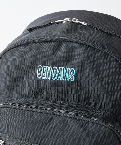 BEN DAVIS(ベンデイビス)の「【BEN DAVIS/ベンデイビス】【15インチPC・A4収納◎】防水リュック 30L大容量 シンプル1ルーム構造 7ポケット 通学・通勤・旅(バックパック/リュック・メンズ・レッド/ブルー/ブラック・FREE)」の8枚目の写真