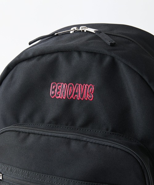 BEN DAVIS(ベンデイビス)の「【BEN DAVIS/ベンデイビス】【15インチPC・A4収納◎】防水リュック 30L大容量 シンプル1ルーム構造 7ポケット 通学・通勤・旅(バックパック/リュック・メンズ・レッド/ブルー/ブラック・FREE)」の9枚目の写真