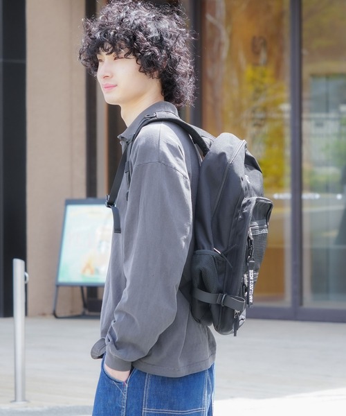 BEN DAVIS(ベンデイビス)の「【BEN DAVIS/ベンデイビス】【15インチPC・A4収納◎】防水リュック 30L大容量 シンプル1ルーム構造 7ポケット 通学・通勤・旅(バックパック/リュック・メンズ・レッド/ブルー/ブラック・FREE)」の21枚目の写真