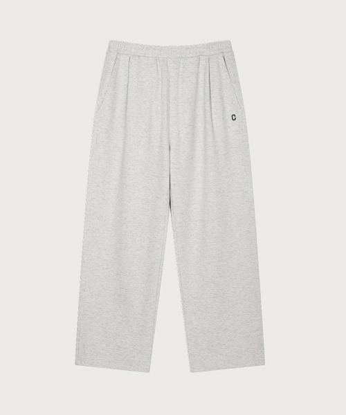 COVERNAT（カバーナット）の「C LOGO SEMI-WIDE SWEATPANTS（スウェットパンツ・メンズ・ダークブルー/ヘザーグレー/チャコールグレー/ブラック・X-LARGE/LARGE/MEDIUM/SMALL/X-SMALL/XX-LARGE）」の3枚目の写真