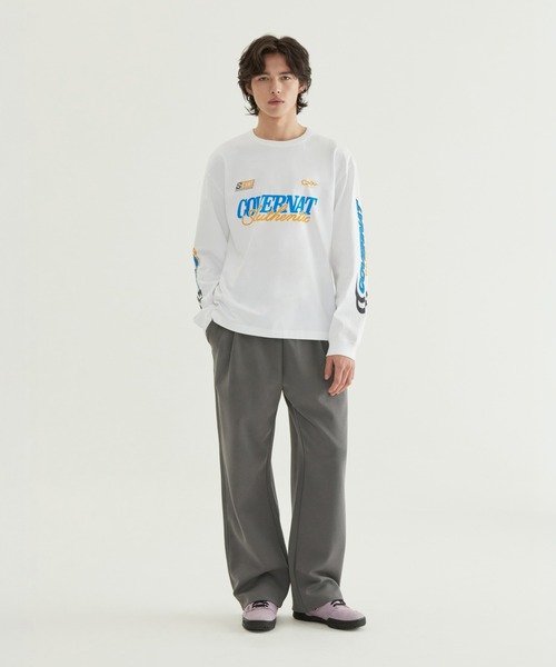 COVERNAT（カバーナット）の「C LOGO SEMI-WIDE SWEATPANTS（スウェットパンツ・メンズ・ダークブルー/ヘザーグレー/チャコールグレー/ブラック・X-LARGE/LARGE/MEDIUM/SMALL/X-SMALL/XX-LARGE）」の5枚目の写真