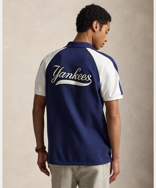 POLO RALPH LAUREN（ポロ ラルフ ローレン）の「Polo Ralph Lauren ヤンキース ポロシャツ（ポロシャツ・メンズ・ブルー・XL/S/M/L/XS/XXL）」の4枚目の写真