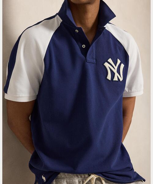 POLO RALPH LAUREN（ポロ ラルフ ローレン）の「Polo Ralph Lauren ヤンキース ポロシャツ（ポロシャツ・メンズ・ブルー・XL/S/M/L/XS/XXL）」の7枚目の写真