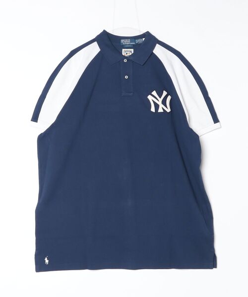 POLO RALPH LAUREN（ポロ ラルフ ローレン）の「Polo Ralph Lauren ヤンキース ポロシャツ（ポロシャツ・メンズ・ブルー・XL/S/M/L/XS/XXL）」の8枚目の写真