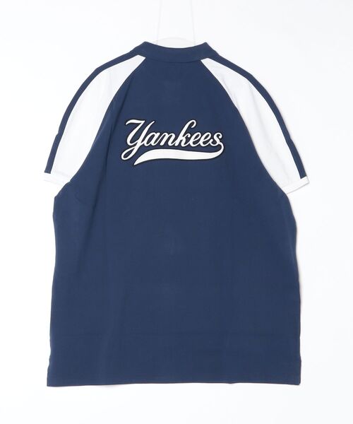 POLO RALPH LAUREN（ポロ ラルフ ローレン）の「Polo Ralph Lauren ヤンキース ポロシャツ（ポロシャツ・メンズ・ブルー・XL/S/M/L/XS/XXL）」の2枚目の写真