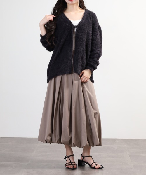 EGLANTINE(エグランティーヌ)の「EGLANTINE バルーンスカート(スカート・レディース・ベージュ/モカ/ブラック・40)」の16枚目の写真