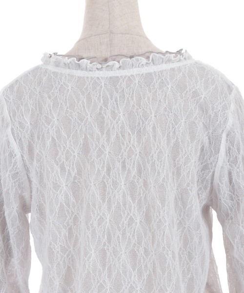axes femme(アクシーズファム)の「リバーシブルレースPO(Tシャツ/カットソー・レディース・ブラック/ホワイト/ミント・FREE)」の20枚目の写真