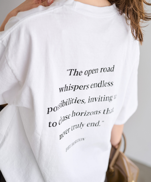 FRAMeWORK（フレームワーク）の「PHOTO T-SHIRT（Tシャツ/カットソー・レディース・ホワイト/ライトグレー・FREE）」の19枚目の写真