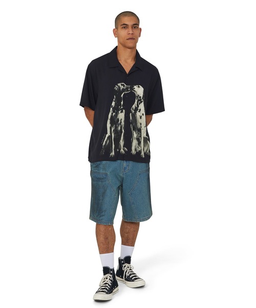 HUF(ハフ)の「DOGGED RESORT SS SHIRT(シャツ/ブラウス・メンズ・ブラック・S/M/L/XL)」の13枚目の写真