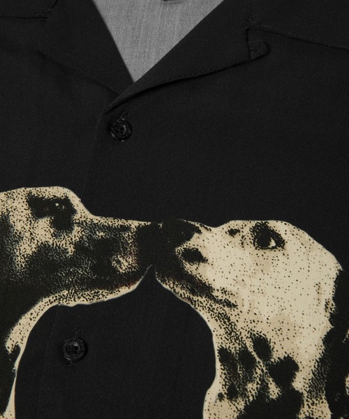 HUF(ハフ)の「DOGGED RESORT SS SHIRT(シャツ/ブラウス・メンズ・ブラック・S/M/L/XL)」の11枚目の写真