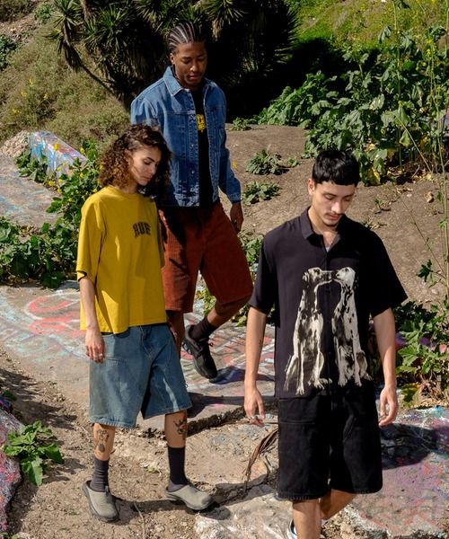 HUF(ハフ)の「DOGGED RESORT SS SHIRT(シャツ/ブラウス・メンズ・ブラック・S/M/L/XL)」の6枚目の写真