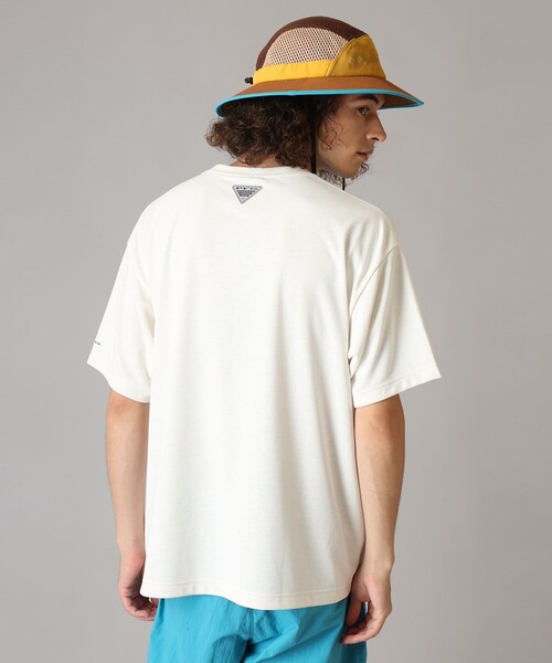 Columbia(コロンビア)の「UVカット Columbia/ バーンノベル グラフィック ショートスリーブTシャツ /コロンビア(Tシャツ/カットソー・メンズ・ブラック系その他/ホワイト系その他/ホワイト/ブラック・XL/L/M/S)」の8枚目の写真