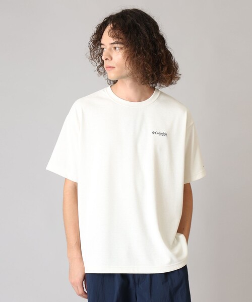 Columbia(コロンビア)の「UVカット Columbia/ バーンノベル グラフィック ショートスリーブTシャツ /コロンビア(Tシャツ/カットソー・メンズ・ブラック系その他/ホワイト系その他/ホワイト/ブラック・XL/L/M/S)」の14枚目の写真