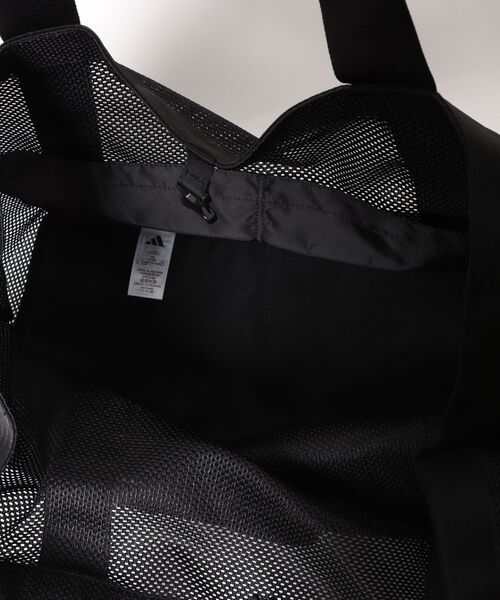 adidas(アディダス)の「《adidas》GEARトートメッシュ(トートバッグ・メンズ・ブラック・フリー)」の4枚目の写真