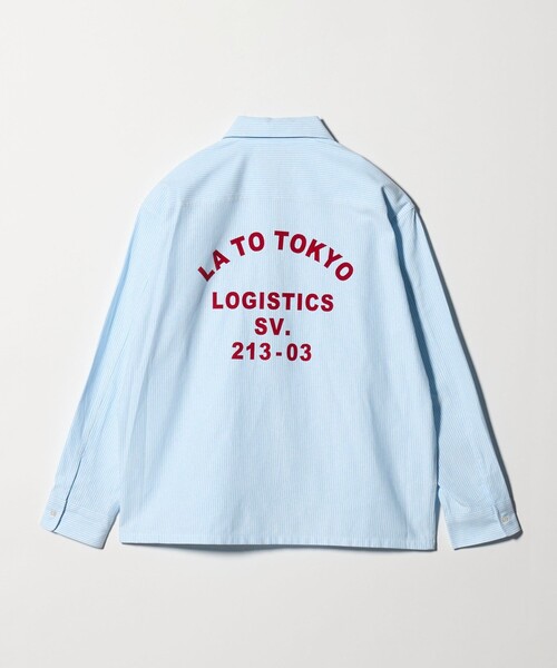 UNITED ARROWS & SONS(ユナイテッドアローズアンドサンズ)の「<SWJP> OXFORD ZIP SHIRT/シャツ(シャツ/ブラウス・メンズ・ケリーグリーン/ライトブルー・M/L)」の2枚目の写真