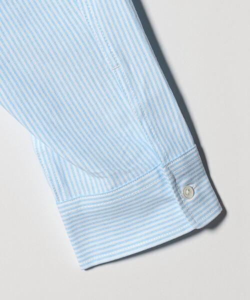 UNITED ARROWS & SONS(ユナイテッドアローズアンドサンズ)の「<SWJP> OXFORD ZIP SHIRT/シャツ(シャツ/ブラウス・メンズ・ケリーグリーン/ライトブルー・M/L)」の5枚目の写真