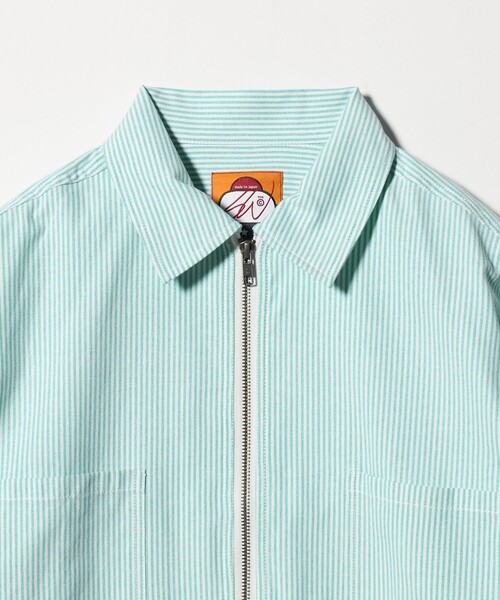 UNITED ARROWS & SONS(ユナイテッドアローズアンドサンズ)の「<SWJP> OXFORD ZIP SHIRT/シャツ(シャツ/ブラウス・メンズ・ケリーグリーン/ライトブルー・M/L)」の10枚目の写真