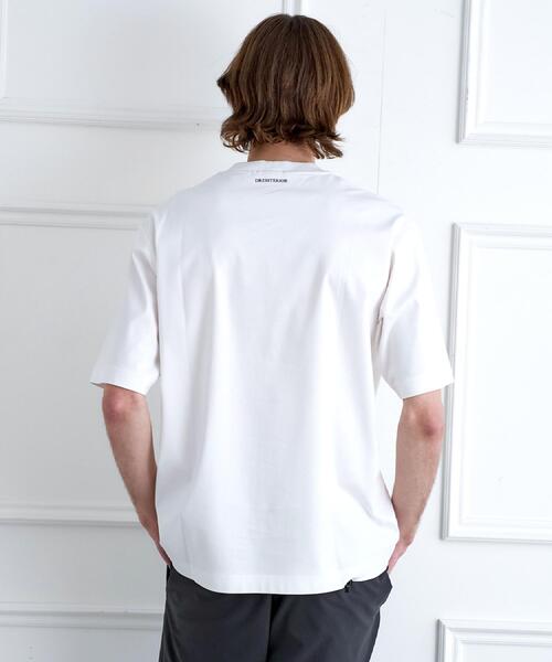DRESSTERIOR(ドレステリア)の「【接触冷感/抗菌防臭/消臭】ICE CLEAR COTTON フロッグオーバーフィットTシャツ(Tシャツ/カットソー・メンズ・ブラック/ホワイト/ライトイエロー系/ブルー系その他・90/91/92/94)」の5枚目の写真