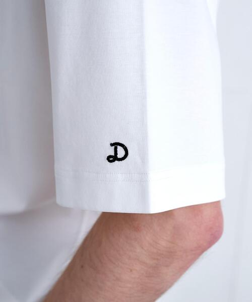 DRESSTERIOR(ドレステリア)の「【接触冷感/抗菌防臭/消臭】ICE CLEAR COTTON フロッグオーバーフィットTシャツ(Tシャツ/カットソー・メンズ・ブラック/ホワイト/ライトイエロー系/ブルー系その他・90/91/92/94)」の7枚目の写真