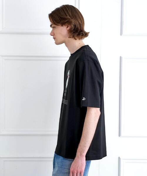 DRESSTERIOR(ドレステリア)の「【接触冷感/抗菌防臭/消臭】ICE CLEAR COTTON フロッグオーバーフィットTシャツ(Tシャツ/カットソー・メンズ・ブラック/ホワイト/ライトイエロー系/ブルー系その他・90/91/92/94)」の10枚目の写真