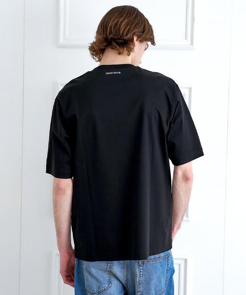 DRESSTERIOR(ドレステリア)の「【接触冷感/抗菌防臭/消臭】ICE CLEAR COTTON フロッグオーバーフィットTシャツ(Tシャツ/カットソー・メンズ・ブラック/ホワイト/ライトイエロー系/ブルー系その他・90/91/92/94)」の12枚目の写真