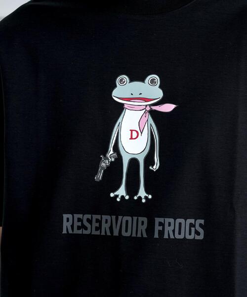 DRESSTERIOR(ドレステリア)の「【接触冷感/抗菌防臭/消臭】ICE CLEAR COTTON フロッグオーバーフィットTシャツ(Tシャツ/カットソー・メンズ・ブラック/ホワイト/ライトイエロー系/ブルー系その他・90/91/92/94)」の13枚目の写真