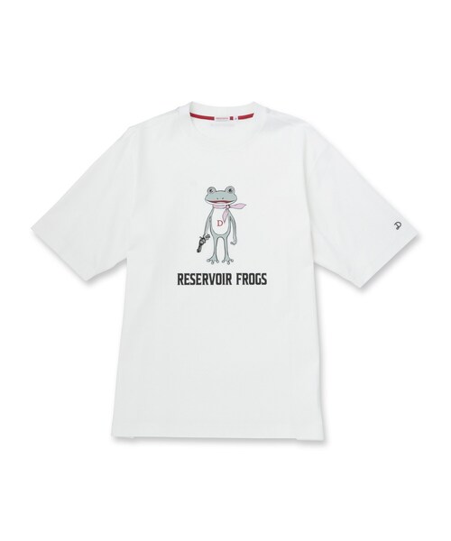 DRESSTERIOR(ドレステリア)の「【接触冷感/抗菌防臭/消臭】ICE CLEAR COTTON フロッグオーバーフィットTシャツ(Tシャツ/カットソー・メンズ・ブラック/ホワイト/ライトイエロー系/ブルー系その他・90/91/92/94)」の19枚目の写真