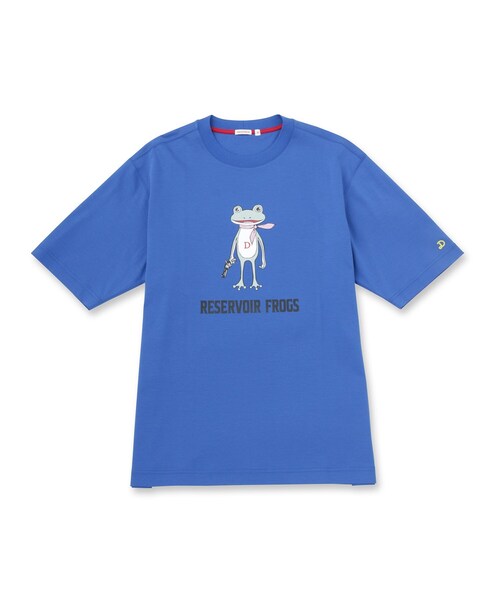 DRESSTERIOR(ドレステリア)の「【接触冷感/抗菌防臭/消臭】ICE CLEAR COTTON フロッグオーバーフィットTシャツ(Tシャツ/カットソー・メンズ・ブラック/ホワイト/ライトイエロー系/ブルー系その他・90/91/92/94)」の22枚目の写真