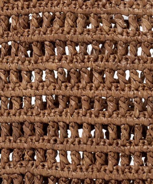 MAISON N.H PARIS(メゾンエヌアッシュパリ)の「<MAISON N.H PARIS>SUCRE RFA トートバッグ(かごバッグ・レディース・ブラウン系・FREE)」の10枚目の写真