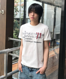 KICHUL（キチョル）の「71-Node T-shirt (White)（Tシャツ/カットソー）」