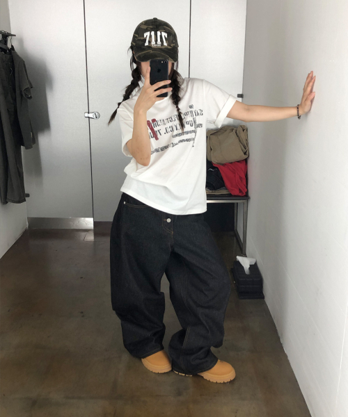 KICHUL(キチョル)の「71-Node T-shirt (White)(Tシャツ/カットソー・レディース・その他・LARGE/MEDIUM/SMALL)」の7枚目の写真