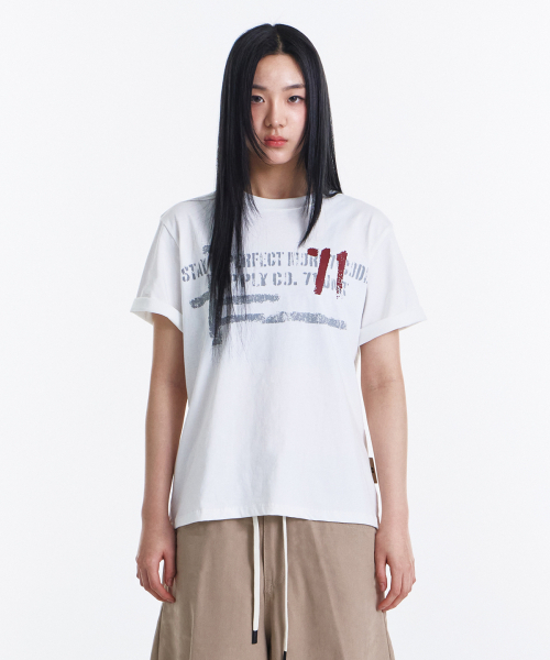 KICHUL(キチョル)の「71-Node T-shirt (White)(Tシャツ/カットソー・レディース・その他・LARGE/MEDIUM/SMALL)」の8枚目の写真