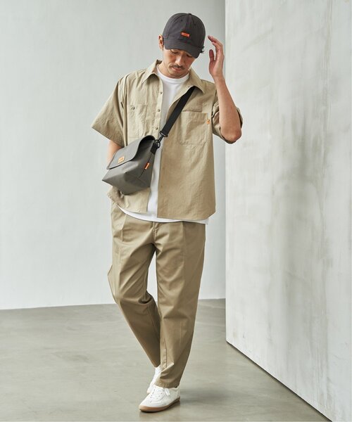 UNIVERSAL OVERALL(ユニバーサルオーバーオール)の「UNIVERSAL OVERALL ユニバーサルオーバーオール DAILYワンポイント刺繍Tシャツ(Tシャツ/カットソー・メンズ・アイボリー/ブラック/ホワイト・XL/L/M/S)」の14枚目の写真