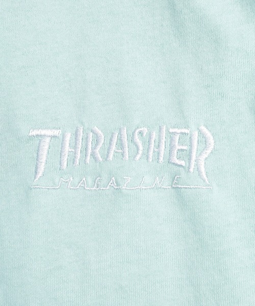 THRASHER（スラッシャー）の「THRASHER (スラッシャー) バックプリント Tシャツ 半袖 Tour Logo ビッグシルエット オーバーサイズ ロゴ刺繍 綿100％ メンズ レディース（Tシャツ/カットソー・メンズ・ブラック/ブルー/ホワイト/グリーン・M/L/LL）」の15枚目の写真