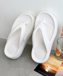 【軽量・厚底】ボリュームソールビーチサンダル