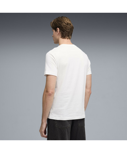 PUMA(プーマ)の「PUMA プーマ メンズ グラフィック プーマ ワーディング 半袖 Tシャツ(Tシャツ/カットソー・メンズ・ホワイト/ヘザーグレー/ブラック・SMALL/XX-LARGE/MEDIUM/LARGE/X-LARGE)」の12枚目の写真