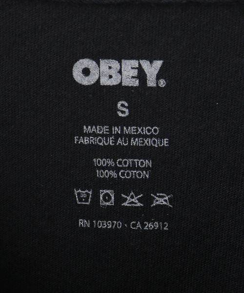 OBEY(オベイ)の「OBEY / オベイ OBEY TULIP SCRIBBLE(Tシャツ/カットソー・レディース・グリーン/ブラック・SMALL)」の5枚目の写真