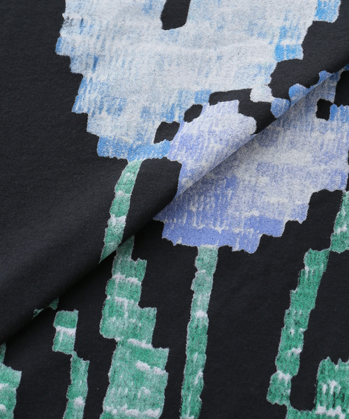 OBEY(オベイ)の「OBEY / オベイ OBEY TULIP SCRIBBLE(Tシャツ/カットソー・レディース・グリーン/ブラック・SMALL)」の7枚目の写真
